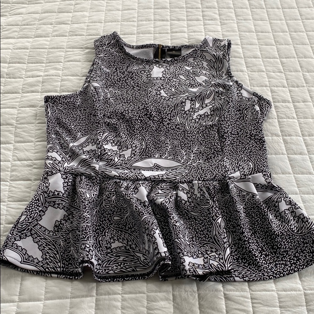 Patterned tank top